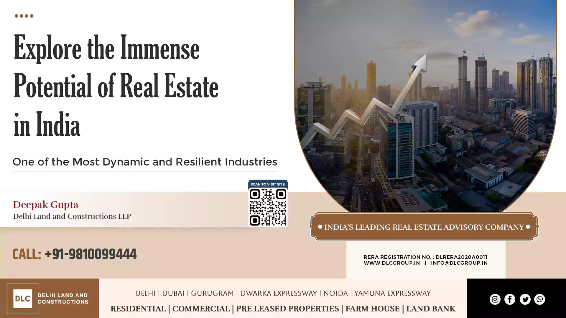 Explore the Immense Potential of Real Estate in India