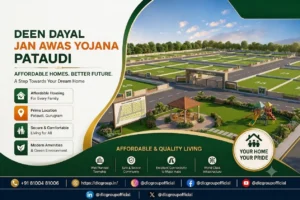 Deen Dayal Jan Awas Yojana Pataudi residential plots in Sector 3 Greater Gurugram