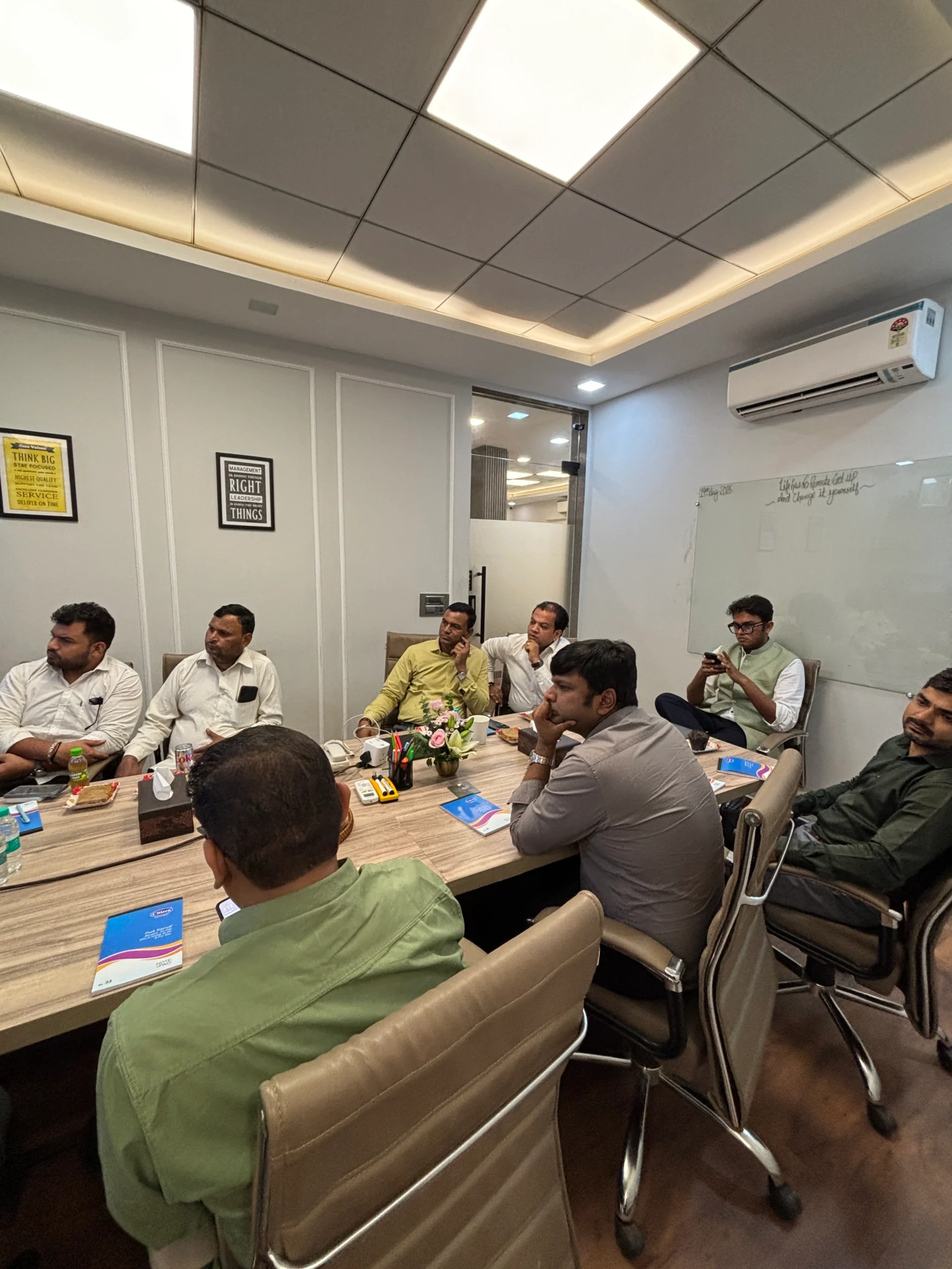 DLC Group event discussion with guests