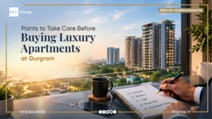 Best Apartments in Gurgaon Modern luxury apartment towers with landscaped surroundings in Gurgaon