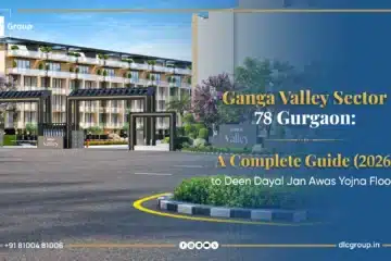 Exterior view of the Ganga Valley residential building