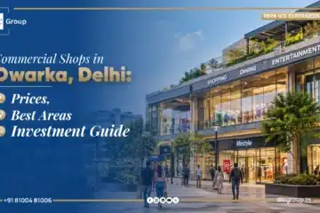 Commercial shops in Dwarka Delhi with modern retail spaces